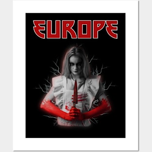 EUROPE BAND Posters and Art